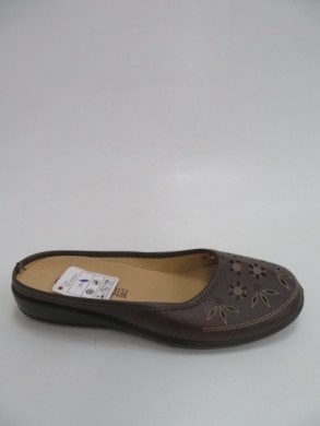 Baleriny damskie na płaskim (36-41) OF03  BROWN