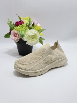 Buty sportowe damskie na płaskim (36-41) ADQ111-4 BEIGE