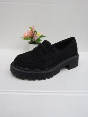Mokasyny damskie na płaskim (36-41) HX-1 BLACK