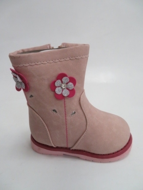 Kozaki dziewczęce jesienne (20-25) 7201-3 PINK