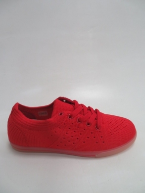 Tenisówki damskie na płaskim (36-41) 2968 RED