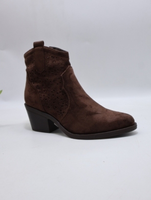 Botki damskie na obcasie (36-41) H258 BROWN
