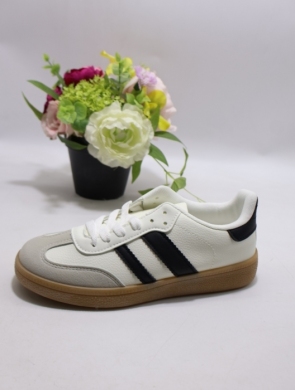 Buty sportowe damskie na płaskim (36-41) YY-185 WHITE