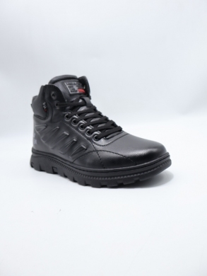 Botki męskie ocieplane (40-45) 63517-21 BLACK