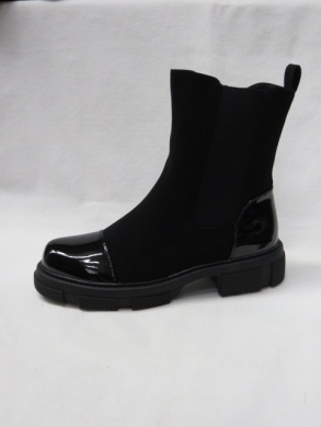 Botki damskie na płaskim (36-41) A798 BLACK