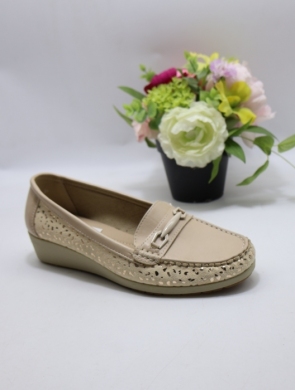 Półbuty damskie na koturnie (36-41) YEHJ-160 BEIGE