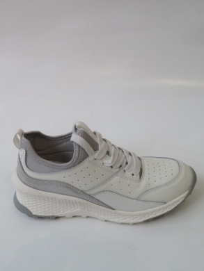 Sportowe Damskie na koturnie (36-41) GD-FT-72 WHITE/GREY