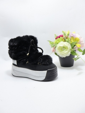 Śniegowce damskie (36-41) 8939 BLACK