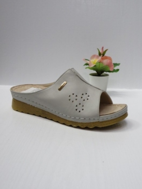 Klapki damskie na koturnie (36-41) 7AA229 GREY