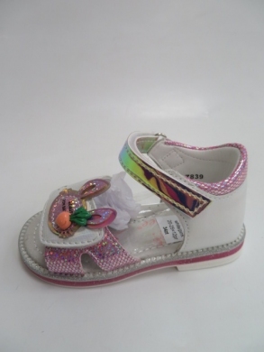 Sandały dziewczęce (20-25) Z838 WHITE/PINK
