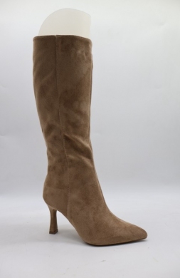 Kozaki damskie na szpilce (36-41) 9222 KHAKI