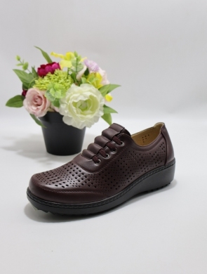 Półbuty damskie na płaskim (36-42) 8606-7 BURGUN