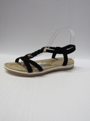Sandały damskie na płaskim (36-41) FY6966 BLACK