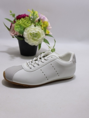Buty sportowe damskie na płaskim (36-41) 6032 WH/GREY