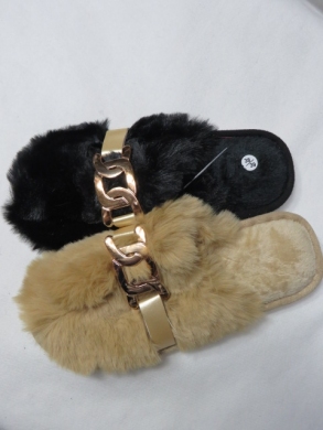 Kapcie damskie ocieplane (36-41) FA-39 MIX
