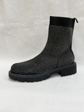Botki damskie na płaskim (36-41) RXJ185 GREY