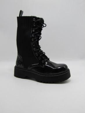 Botki damskie na płaskim (36-41) NC1190 BLACK