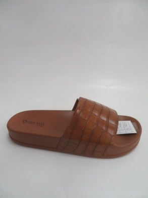 Klapki damskie na płaskim (36-41) 825 CAMEL