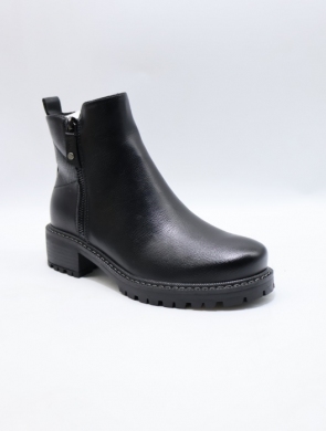 Botki damskie ocieplane na obcasie (36-41) YCC-82 BLACK
