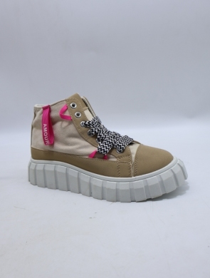 Trampki damskie na płaskim (36-41) XLL23186 BEIGE