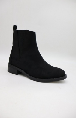 Botki damskie na płaskim (36-41) 4778 BLACK