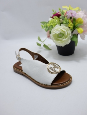 Sandały damskie na płaskim (36-41) A8229 WHITE
