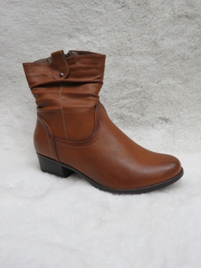 Botki damskie ocieplane na obcasie (36-41) 0-319 CAMEL