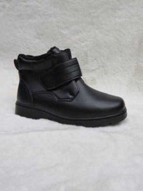 Botki męskie ocieplane (40-46) 2595-1 BLACK