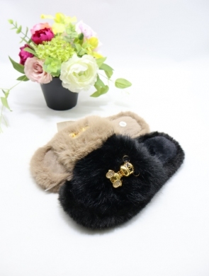 Kapcie damskie ocieplane (36-41) FL019 MIX