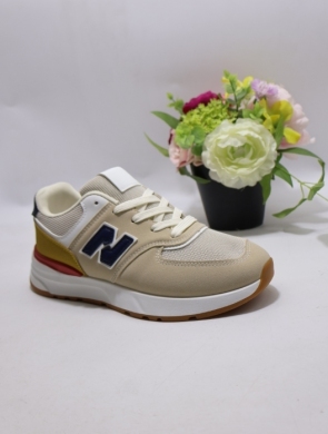 Buty sportowe damskie na płaskim (36-41) BO-190 BEIGE