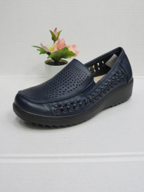 Półbuty damskie na koturnie (36-42) 8607-6 BLUE