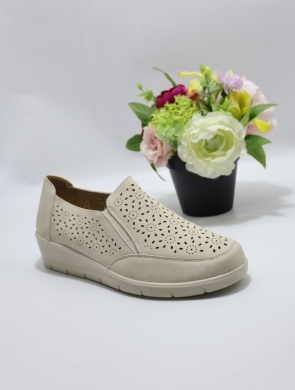 Półbuty damskie na koturnie (36-41) B3277 BEIGE