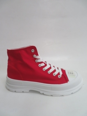 Trampki damskie na koturnie (36-41) HB60 RED