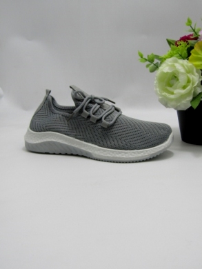 Buty sportowe damskie na płaskim (36-41) CB218 GREY
