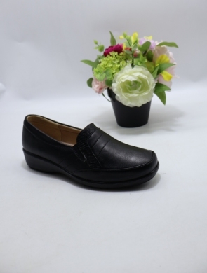 Półbuty damskie na płaskim (36-41) C-02 BLACK
