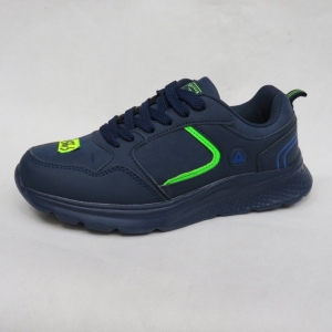 Buty sportowe młodzieżowe (36-41) LXC-8262 NAVY/GREEN