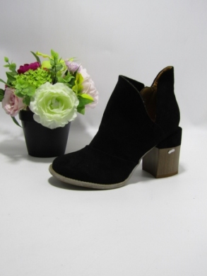 Botki damskie na obcasie (36-41) A5706 BLACK