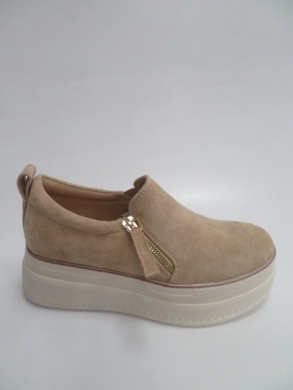Buty sportowe damskie na koturnie (36-41) HQ261 KHAKI