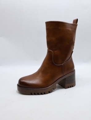 Botki damskie na obcasie (36-41) DES812 CAMEL