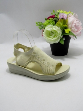 Sandały damskie na płaskim (36-41) 835 BEIGE