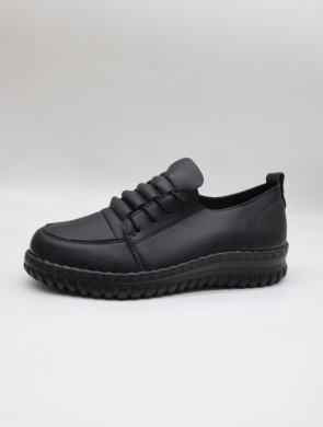 Półbuty damskie na płaskim (36-41) BK-613 BLACK