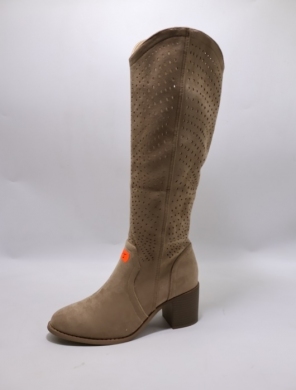 Kozaki damskie na obcasie (36-41) H251-2 KHAKI