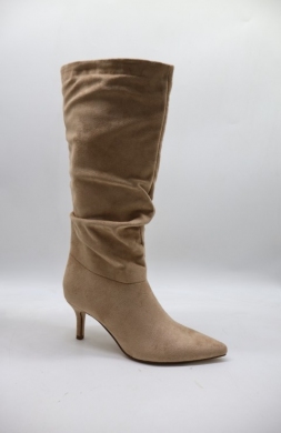 Kozaki damskie na szpilce (36-41) BM238 KHAKI
