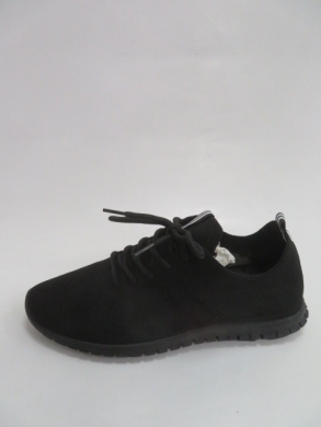 Buty sportowe damskie na płaskim (36-41) 0020-1 BLACK