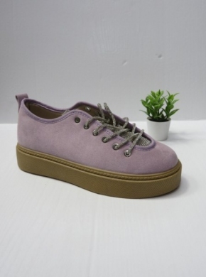 Buty sportowe damskie na płaskim (36-41) BL375 PURPLE