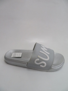 Klapki damskie na płaskim (36-41) CK125 SILVER