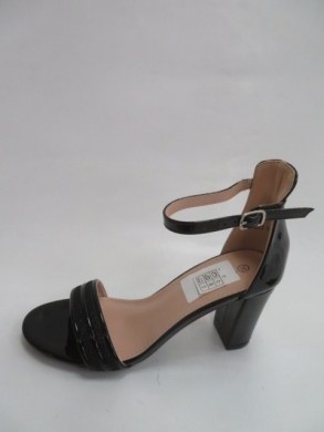 Sandały damskie na obcasie (36-41) 108-662 BLACK