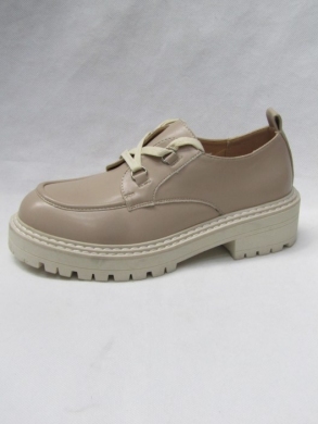 Półbuty damskie na płaskim (36-41) C82818 BEIGE