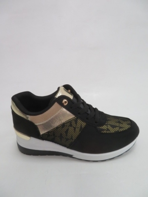 Sportowe Damskie na koturnie (36-41) J54 BLACK