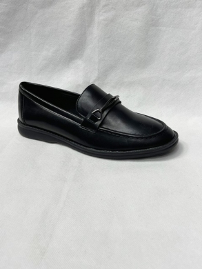 Mokasyny damskie na płaskim (36-41) 3242 BLACK
